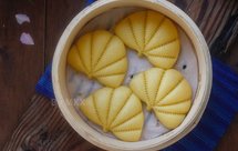 玉米粉荷叶饼(一次发酵)