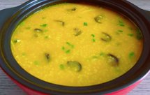 香浓南瓜小米海参粥