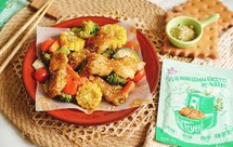 青花椒风味炙烤时蔬巴沙鱼 | 空气炸锅版