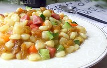 葡萄干什锦玉米粒