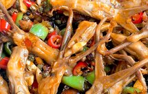 双椒鸭舌（香辣可口 下酒追剧必备零嘴）