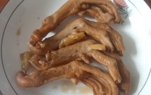 馋嘴简易型泡鸭爪