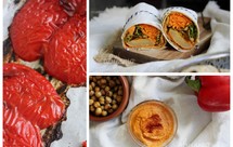 烤甜椒鹰嘴豆泥