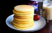 玉米面松饼，早起5分钟搞定，又软又健康