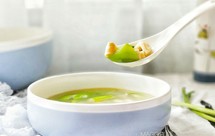 一碗鲜美至极鲜贝丝瓜汤