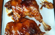 卤鸭腿（照烧鸭腿）太香了是不是有种想吃光的冲动