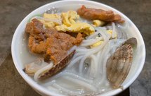 闽南丝瓜花甲米粉汤