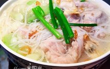 丝瓜海鲜瘦肉米粉汤