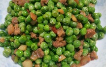 快手菜 青豆炒肉