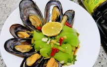 珍选捞汁 * 丝瓜青口贝