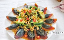 一看就会的‼️凉拌松花蛋黄瓜㊙️好简单