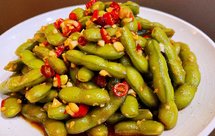 香辣凉拌毛豆