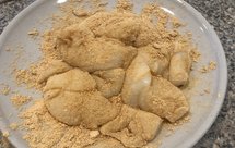 微波炉五分钟日式黄豆粉糯米糍 kinako mochi