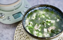 荠菜豆腐羹【4月北鼎养生壶食谱】