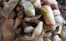 肉不换芸豆炒五花肉