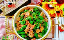 超美味༄「虾酱炒芸豆」༄