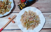 芸豆五花肉拌面