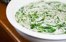 『淘最厨房』荠菜豆腐羹，翠！