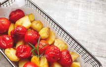 （无油版）减脂的超棒配餐-土豆烤圣女果