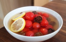 话梅汁渍圣女果-我的年夜饭之一