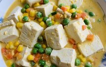 咸蛋黄豆腐（消灭咸鸭蛋）