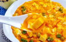 蟹黄豆腐（咸蛋黄版）超下饭快手菜家常菜蟹粉豆腐（适合新手）