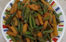 简单好吃的刀豆烧土豆