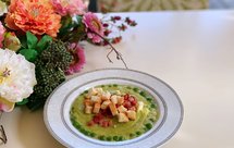 法国美食之四十五青豆浓汤