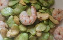 蚕豆爆虾