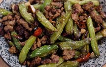 干煸芸豆/肉末四季豆