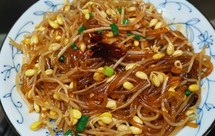 黄豆芽炒粉条