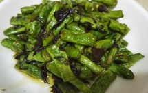 橄榄菜干煸四季豆