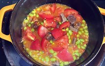 零失败的番茄青豆炖牛肉