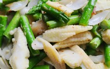 清炒百合芦笋嫩玉米