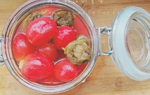 属于夏天酸酸甜甜的话梅小番茄（梅子圣女果）