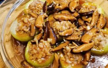 家常节瓜让肉沫