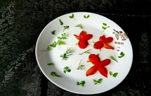 圣女果金鱼(创意小盘饰の八)