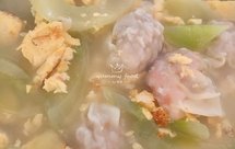鲜香白瓜云吞汤