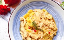 蚝油腐竹玉米笋