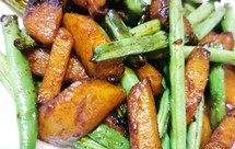 我爱吃的刀豆土豆