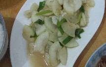小葱炒胡瓜