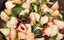 熊熊白白-印度阿罗美斯/Aloo Methi/葫芦巴煎土豆