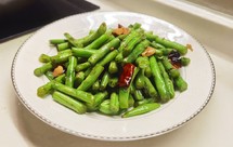 超下饭的辣椒干煸刀豆