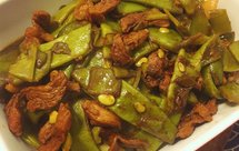 刀豆炒肉（妈妈的味道）