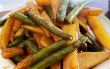 普通的食材 惊艳的味道 下饭的刀豆土豆