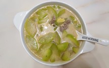 清热消暑的节瓜滚瘦肉汤