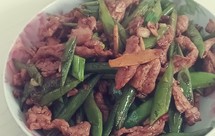 刀豆炒肉