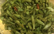 简单入味的炒刀豆