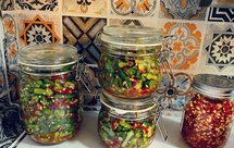 今年的剁椒刀豆