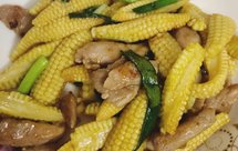 玉米笋炒肉（家庭版）